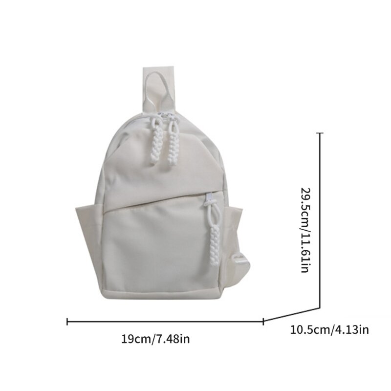 Versatile Chest Bag Fashionable Crossbody Purse Shoulder Bags for Men