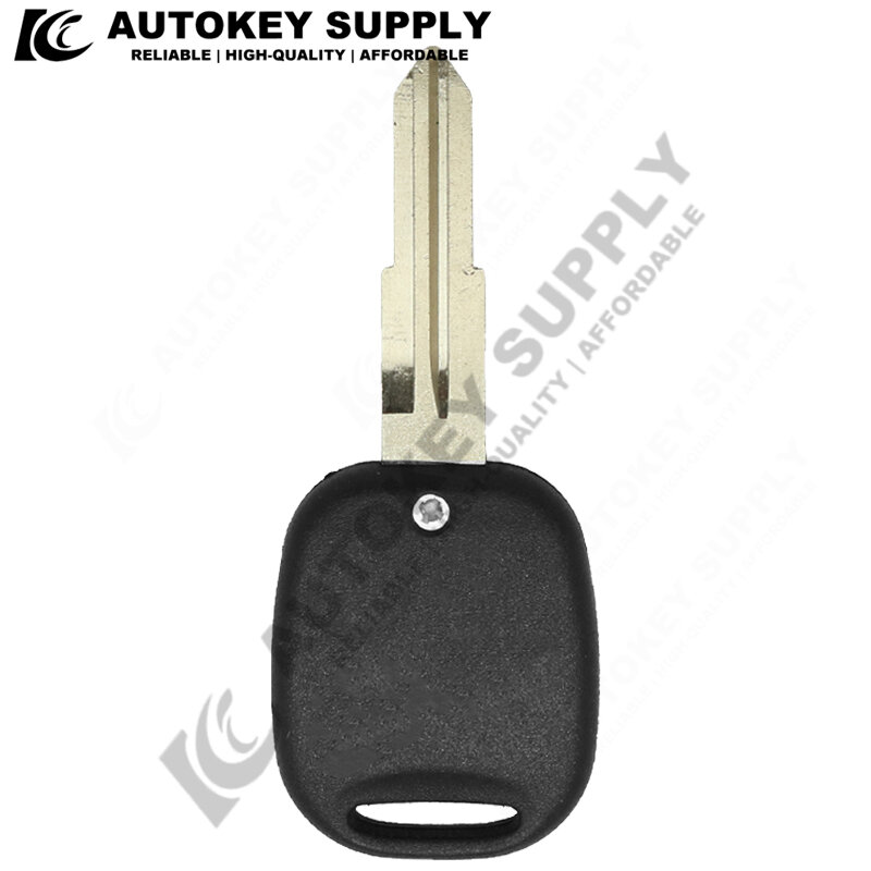 Remoto Flip Folding Car Key Shell, 2 Botões, Uncut Blade Key Case para Chevrolet Epica