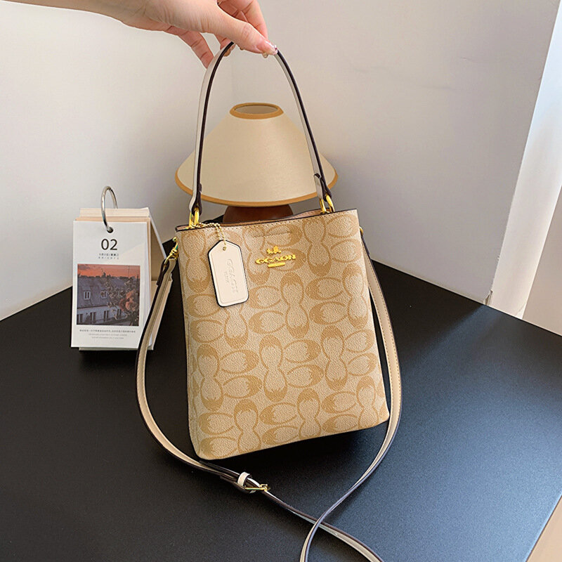 Beutel tasche Frau 2024 neue europäische und amerikanische Mode bedruckte Handtasche mit großer Kapazität Umhängetasche