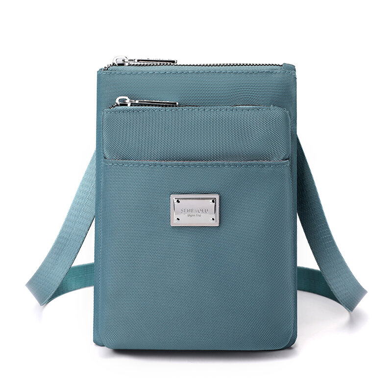 Fashion 3 Layers Girls Mini Shoulder Bag High Quality Fabric Women Small Handbag Prettry Style Girl's Shopping Phone Bag sac
