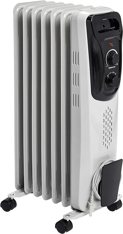 Calentador de radiador portátil para interiores, mini calentador de 1500 W