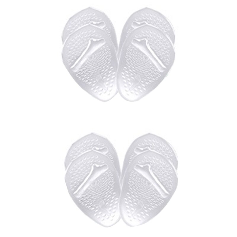 Half Size Forefoot Pads Forefoot Insoles Thicken Foot Pads Foot Insertion Pads To Prevent Feet Pain For Hiking