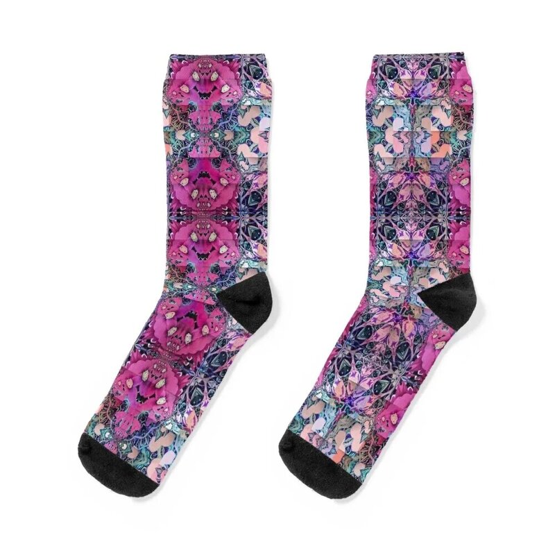 Gaia Whispers 2020 Socks Climbing christmas stocking custom Socks For Women Men's