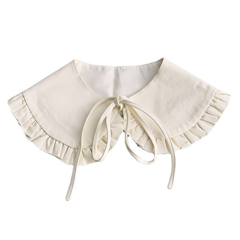 Camicia da donna collari staccabili Bowknots colletto finto camicetta spalline sciarpa da donna accessori per colletto falso