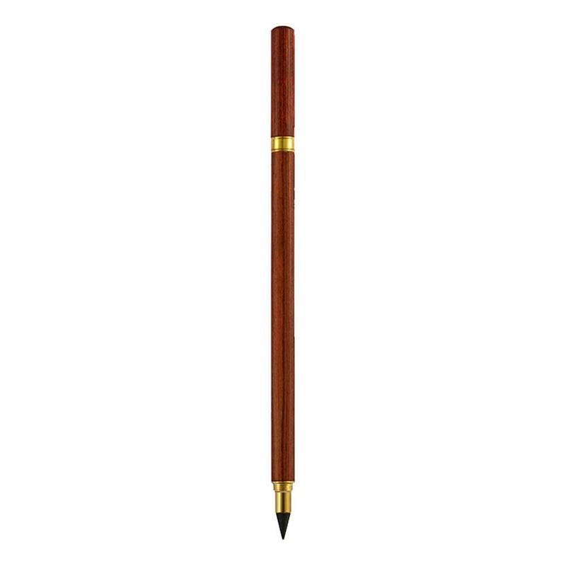 Matita eterna in legno d'ottone retrò Unlimited HB Writing Business punta sostituibile forniture eterne cancelleria a matita Offi S4J7