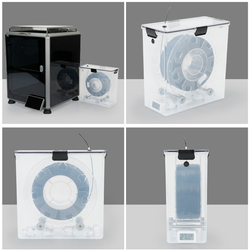 DB-3D 프린터 부품 필라멘트 건조기 박스, 3D 프린터용, 밀폐 및 습기 방지, 실시간 모니터링, PLA ABS 필라멘트