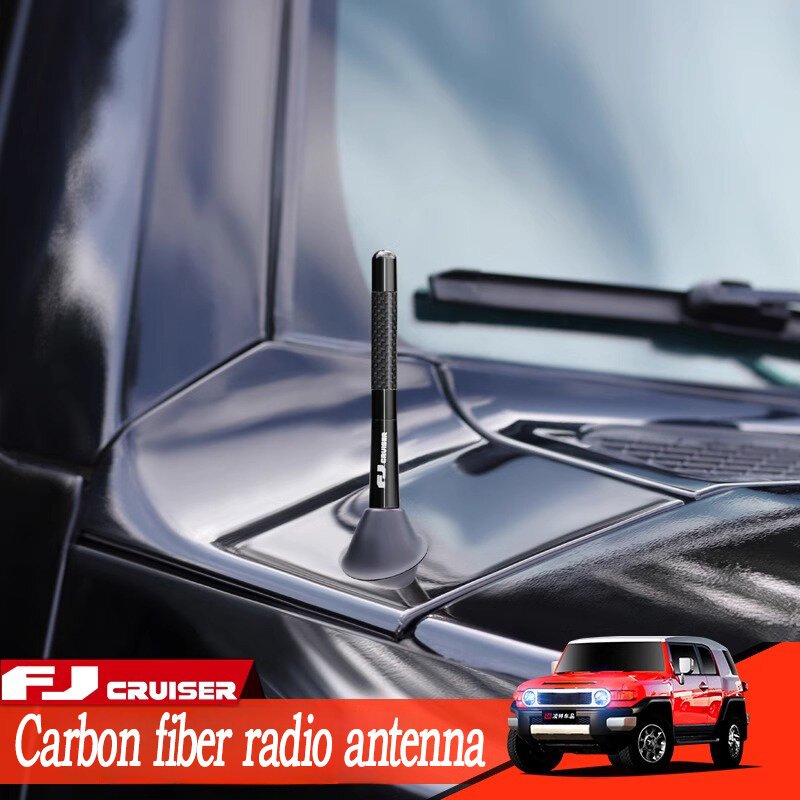 Antena Radio Toyota FJ Cruiser Bonnet modifikasi antena dekoratif FJ Cruiser Aksesoris Eksterior