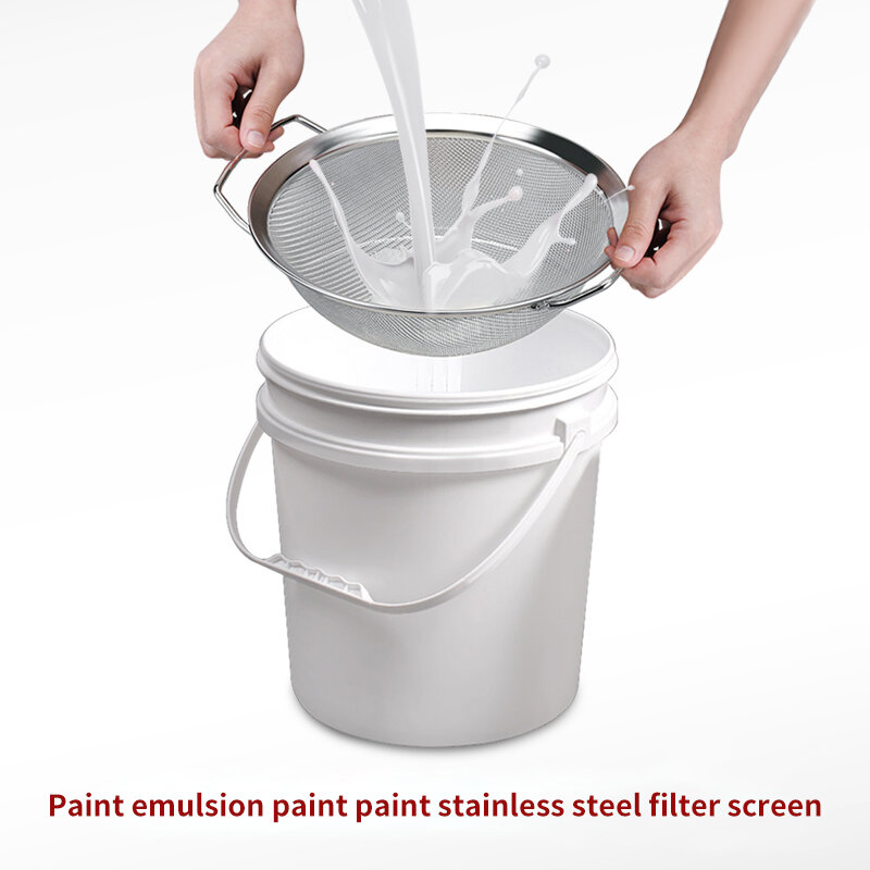 Stainless Steel Paint Latex Paint Filter Mesh Spraying Machine Accessories Funnel Mesh Filter Mesh Cover Filter Tool Paint Mesh