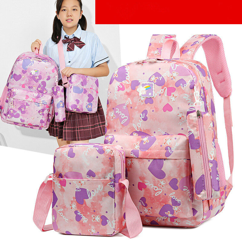 3 шт./комплект, водонепроницаемые нейлоновые рюкзаки для девочек-подростков