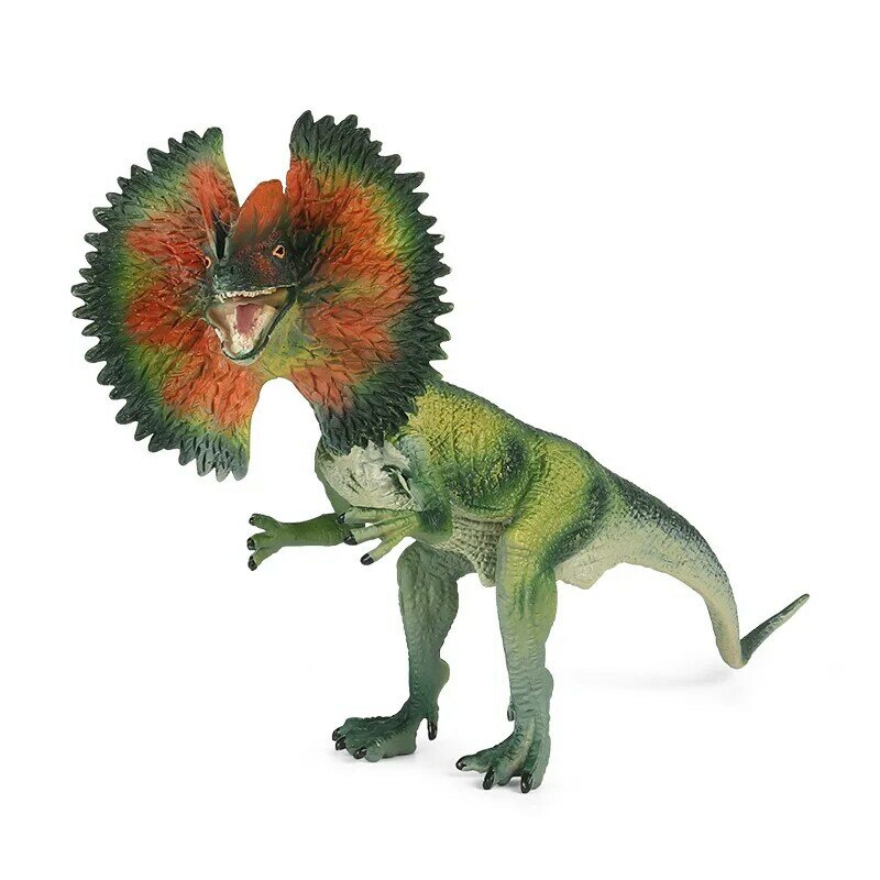 Jurassic Velociraptor Ăn Thịt Mô Hình Khủng Long In Hình Hoa Lá Nhựa Cứng Hành Động Hình Động Vật Mô Phỏng Trẻ Em Thu Thập Đồ Chơi Quà Tặng
