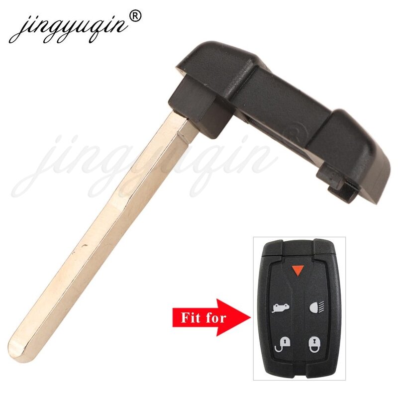 Jingyuqin-repuesto de llave de coche en blanco para LAND ROVER Freelander, mando a distancia inteligente, sin cortar, hoja sin llave, piezas de automóviles
