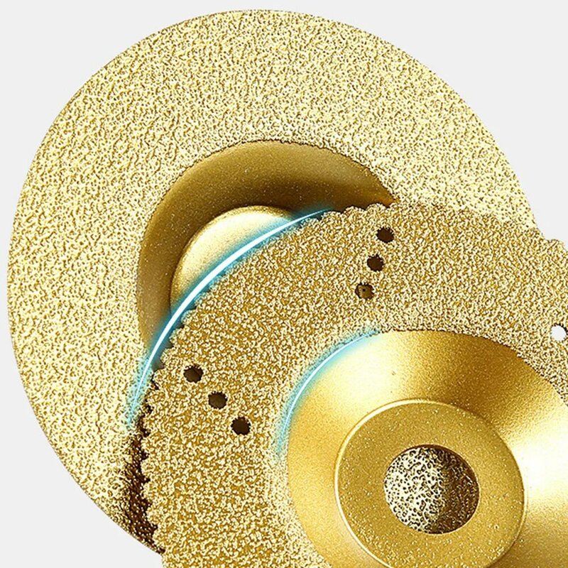 Disco de corte de hoja de rueda de molienda, tazón de mármol, disco de corte de diamante, disco de molienda en seco, alta calidad