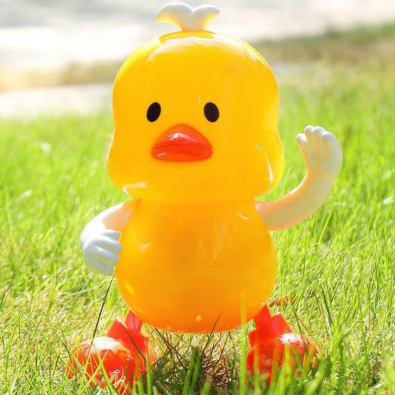 Музыкальная игрушка Танцующая желтая утка с музыкой и подсветкой 12 песен утка игрушка для дошкольного обучения обучающая игрушка для обучения