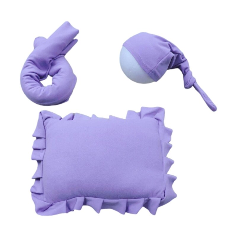 Шапочка-бини для фотосъемки младенцев и подушка для новорожденных одеяло для новорожденных аксессуары для фотостудии Детские подушки для фотосъемки