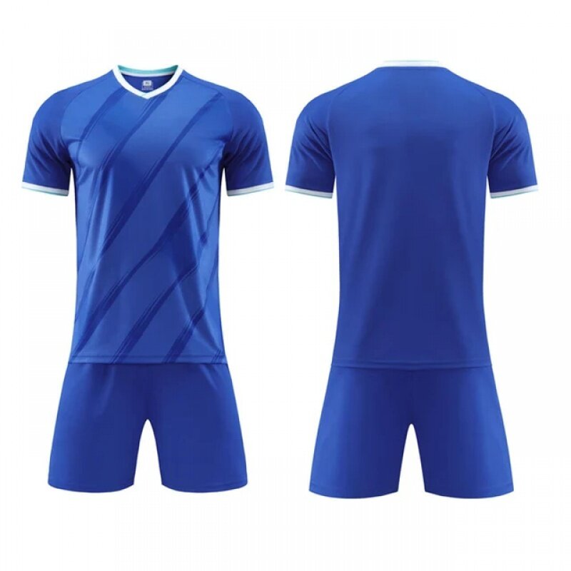 2024 Kids Soccer Jersey Boys Girls Youth Adult Soccer Tracksuit 3 Piece Set 7 #10 # Short Sleeve Shirt