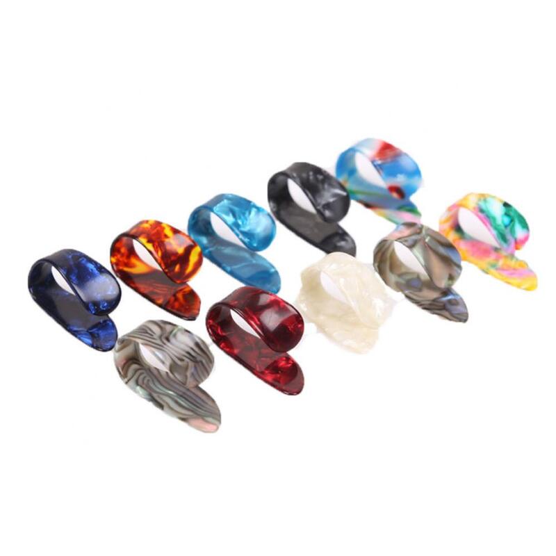 Guitar Pick Accessories Plastic 1Pc Thumb Index Finger Nail Protector Music Instrument Tool Guitar Parts Accessories