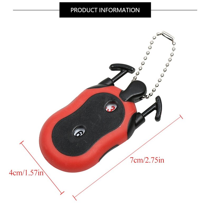 Compteur de score de golf à cadran JODouble avec clé, indicateur pratique, design d'accessoires de golf
