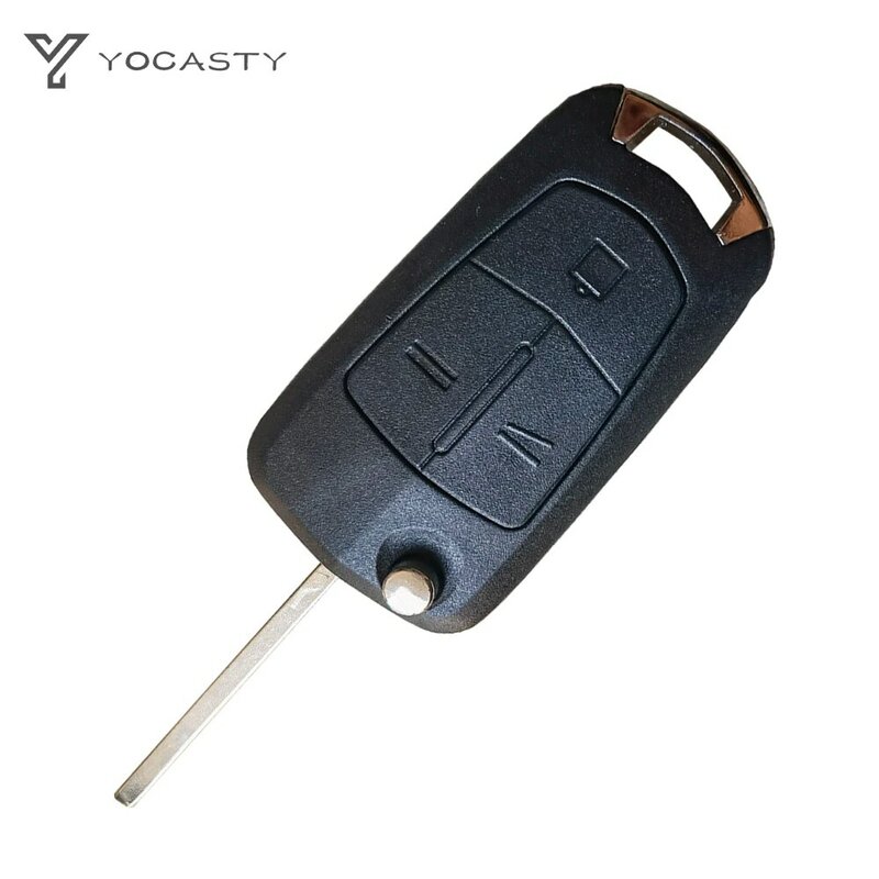 YOCASTY 736-743-A Remote Flip Car Key PCF7941A 46 Chip 433MHz For Opel Vauxhall Corsa D G4 Astra H Zafira B Holden Astra AH