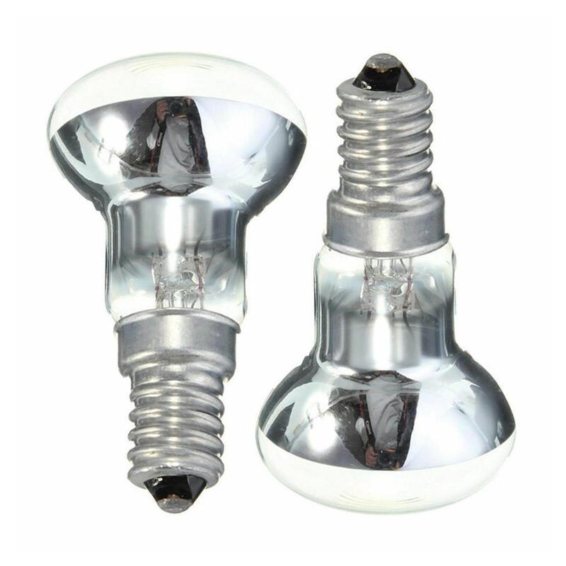 Projecteur de coulée R39, lampe à lave, réflecteur transparent, filament de tungstène, ampoule de remplacement, ampoule structurels ente In347, 25W