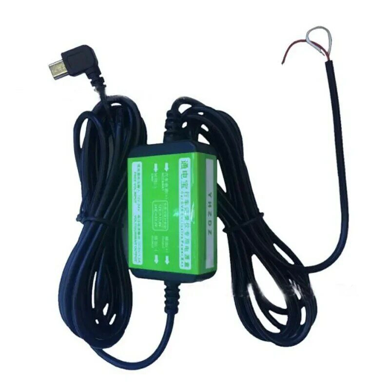 Мини USB контроль парковки Автомобильный понижающий линейный Автомобильный видеорегистратор защита от низкого напряжения DVR камера источник питания специальный кабель