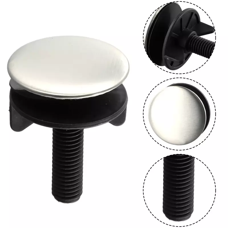 304 Stainless Steel Faucet Hole Cover, Acessórios para pia universal para cozinha e banheiro, alta qualidade, 12-40mm