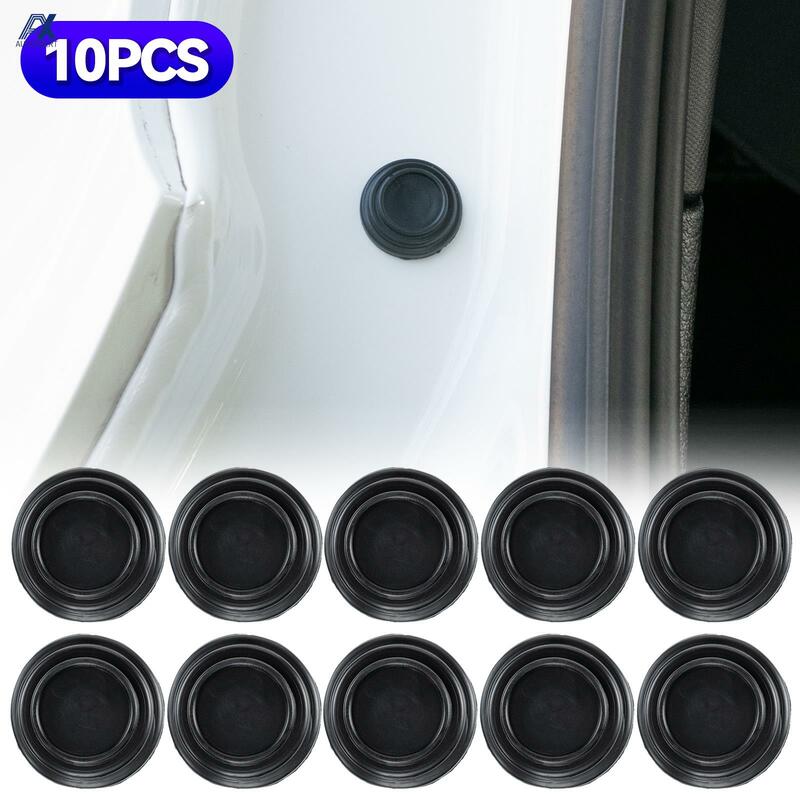 10pcs Car Door Anti-collision Silicone Pad Anti-shock Closing Door Stickers Soundproof Buffer Gasket Auto Accessories Protection