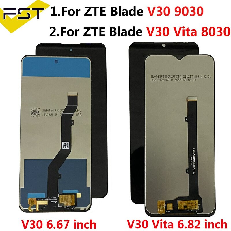 Pantalla LCD Original para ZTE Blade V30 Vita 8030, digitalizador de pantalla táctil para ZTE Blade V30 9030