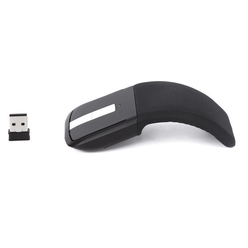 2.4g mouse sem fio, 1600dpi, usb, ergonômico, dobrável, para ipad, mac, tablet, macbook air/pro, laptop