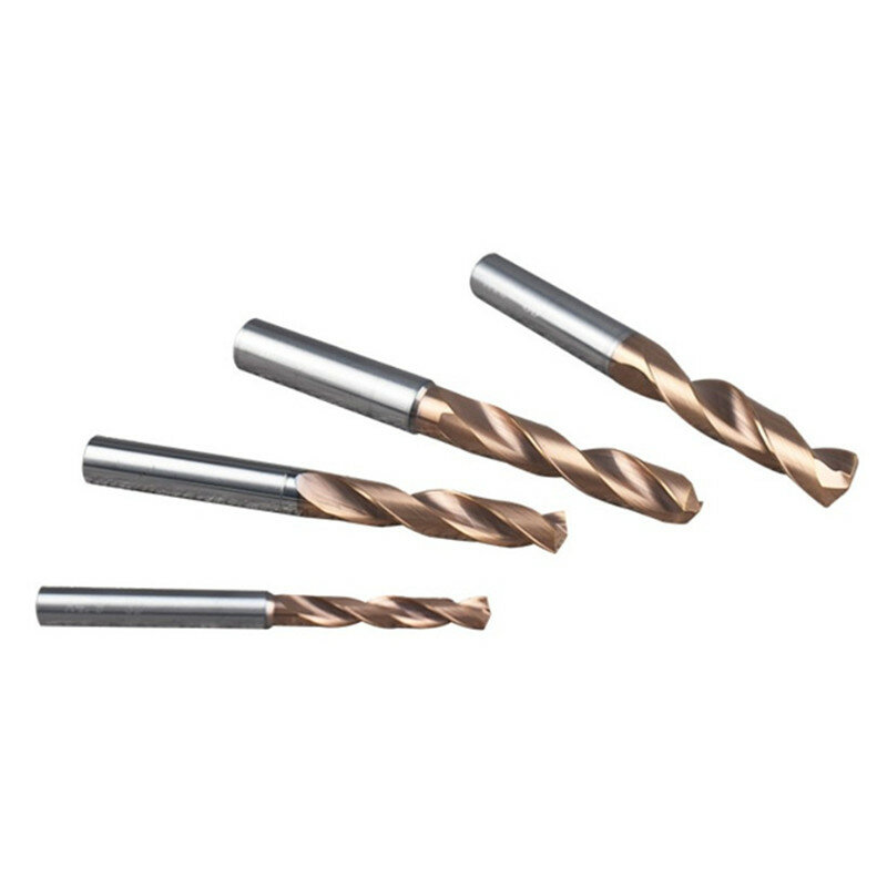 SANAI 5D External Cooling Tungsten Carbide Drill Bit HRC60° CNC Lathe Drilling Tools 3.3mm - 20mm Metalworking Bits