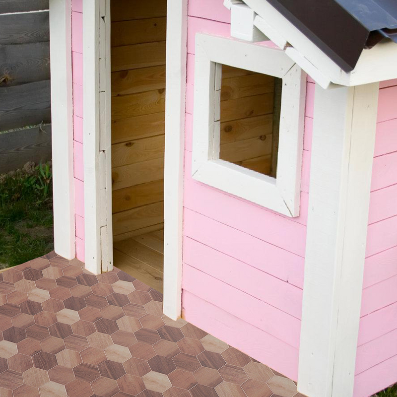 Miniatur Diele Retro Diele Mini Haus DIY Bodens chmuck Mini Haus Requisite