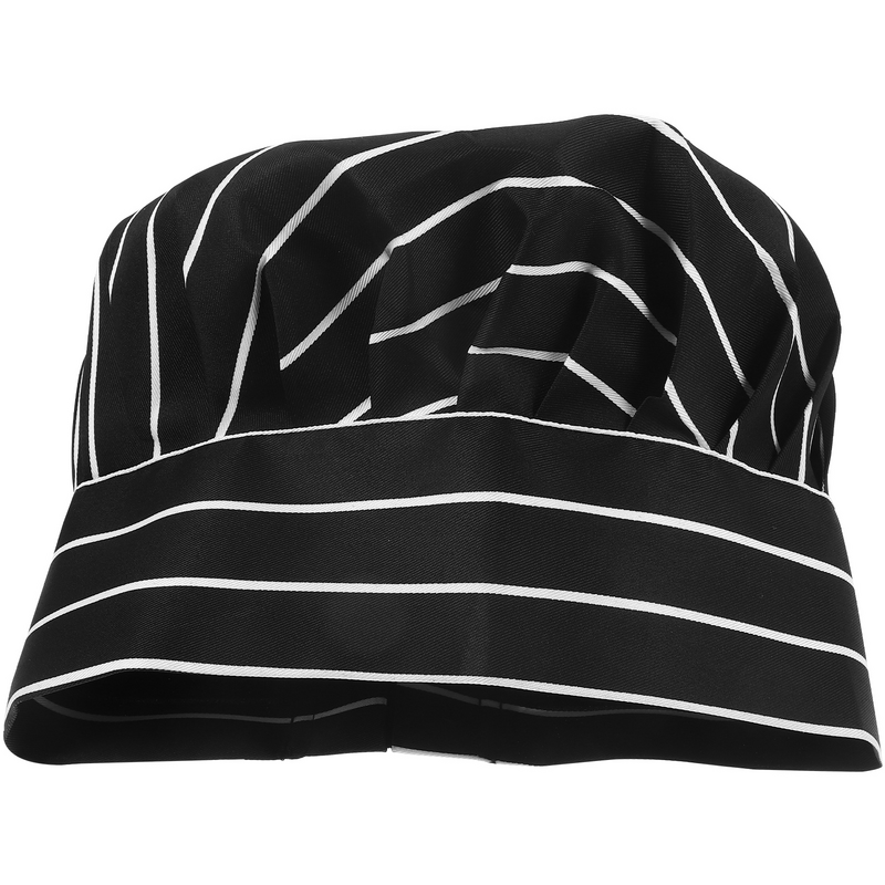 หมวกหมวกประกอบอาหารสำหรับร้านอาหารของเชฟหมวกสำหรับทำงานในครัวหมวกเบเกอรี่ใช้ได้ทั้งชายและหญิง
