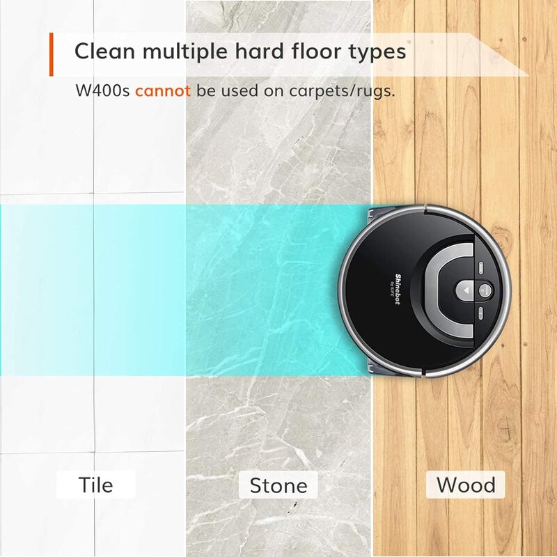 Vacuum Mopping Robot Cleaner Wet Mopping Floor Scrubbing and Scrubbing Is Only Suitable for Hard Floors