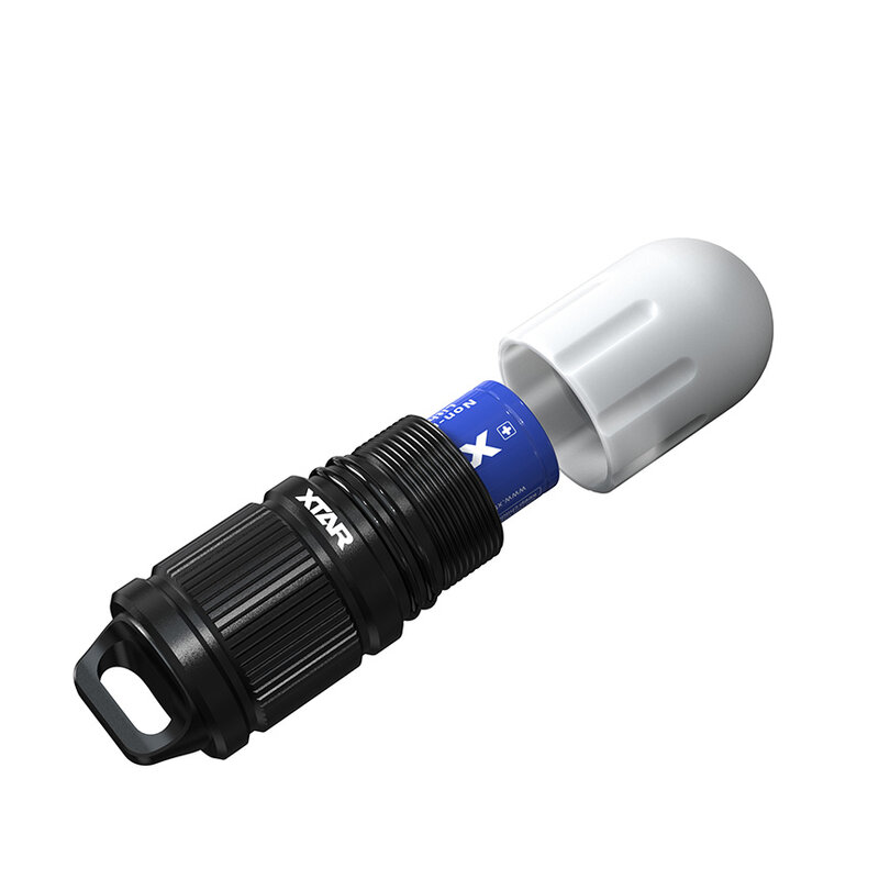 XTAR SD1 senter selam Mini, lampu senter selam tahan air portabel isi ulang untuk berkemah luar ruangan, lampu lentera LED Super terang