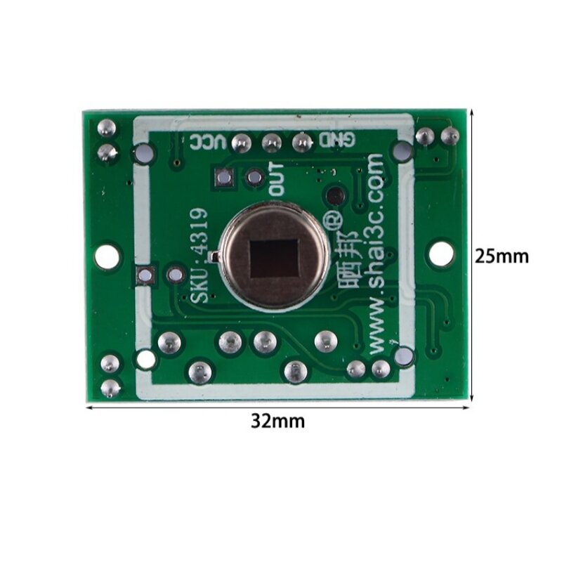 5 stücke HC-SR501 menschlichen Infrarot-Sensor-Modul pyro elektrischen Infrarot-Sensor importierte Sonde