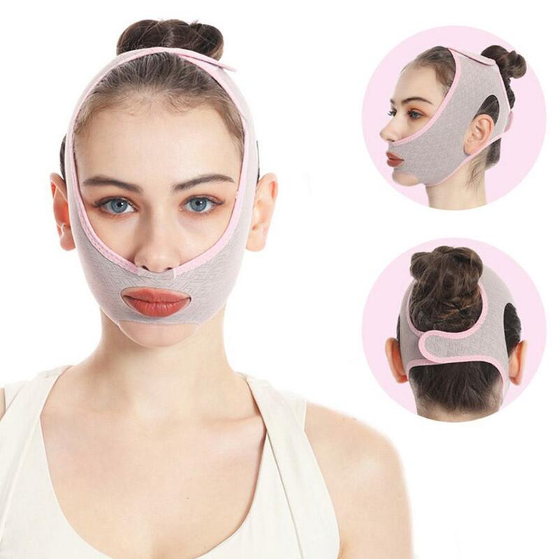 New Design V Line Shaping Face Masks Chin Up Mask Face Sculpting Sleep Mask Facial Slimming Strap Face Lifting Belt With Box