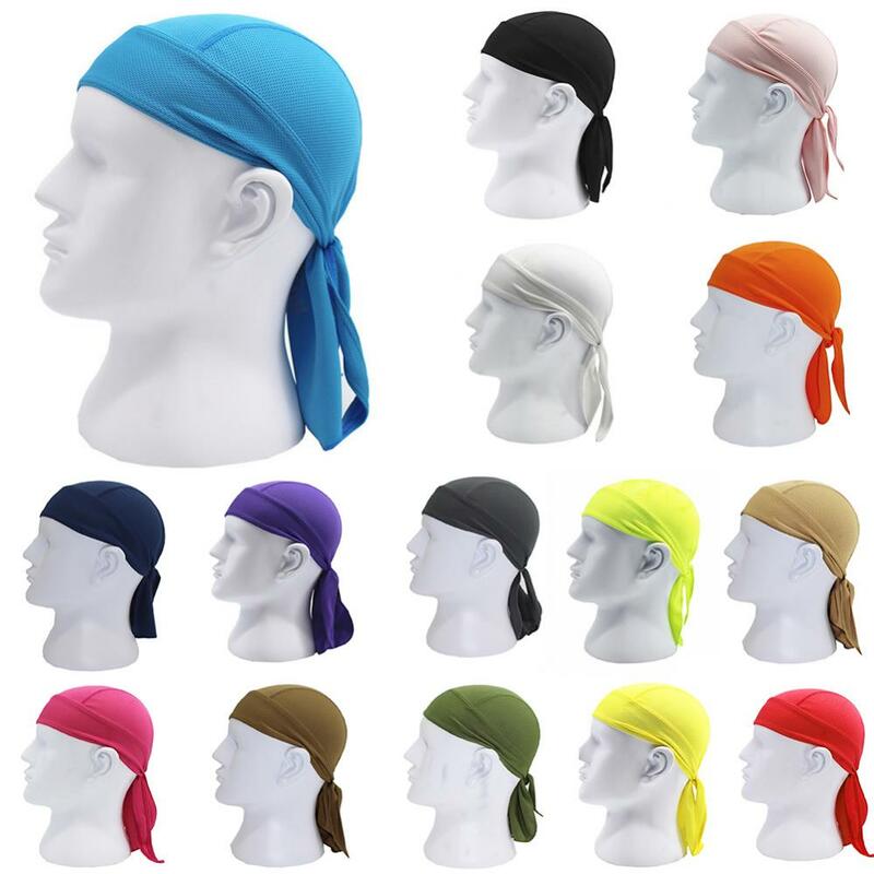 Quick Dry ciclismo Headwear para homens, bandana, bandana, bandana, lenço de cabeça, boné, bicicleta, esportes, ciclista
