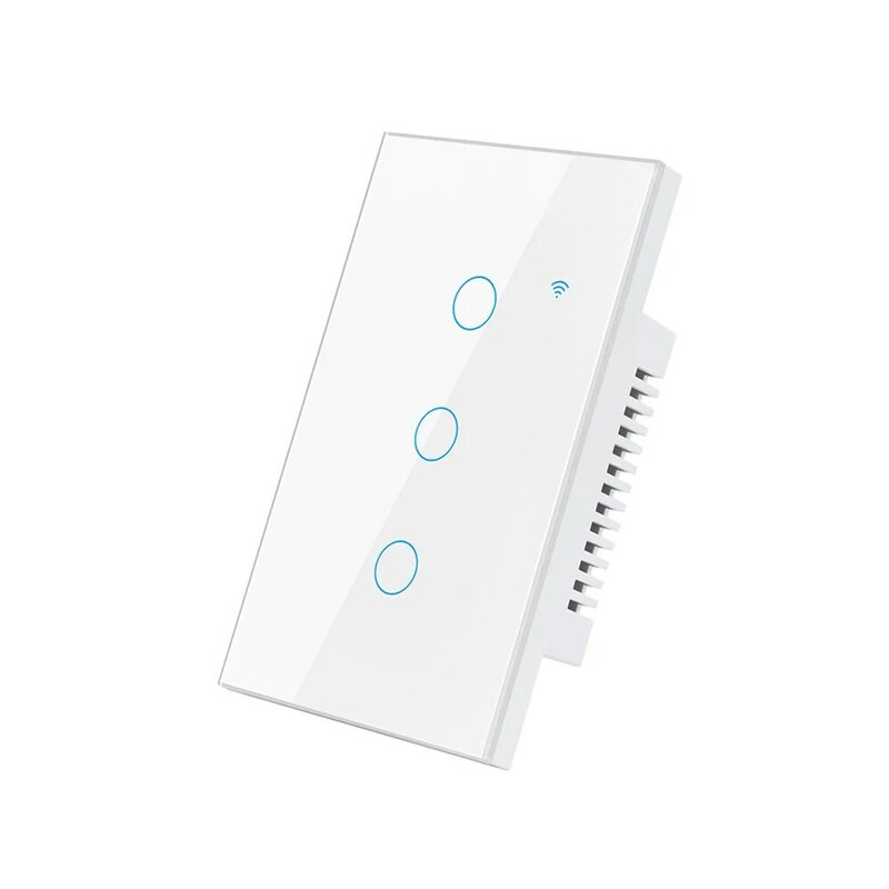 Умный настенный выключатель Xiaomi с Wi-Fi и нейтральным проводом, требуется 1/2/3/4 кнопочный умный сенсорный выключатель, работает с приложением Smart Life Alexa Google Home