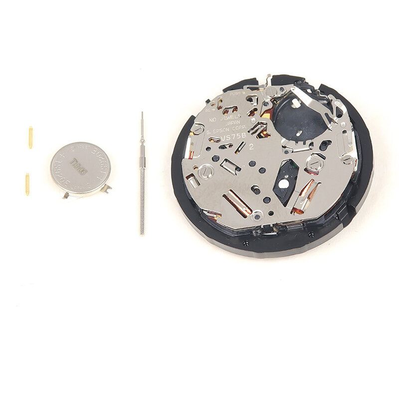 ايكو-محرك ساعة يد تعمل بالطاقة الشمسية أجزاء ، VS75B VS75A ، اليابان العلامة التجارية الأصلية ، جديد