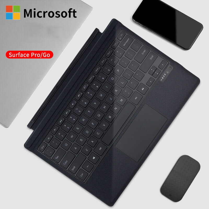 Surface Pro 8 Keyboard Backlight RGB Keyboard for Surface Pro 8 13 inch Detachable Wireless Surface Pro X Keyboard with Trackpad