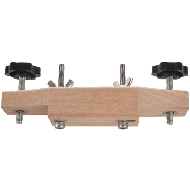 1 Set Alat Luthier Penjepit Pemasang Jembatan Gitar Baja Tahan Karat Maple Solid Aksesori Suku Cadang Gitar