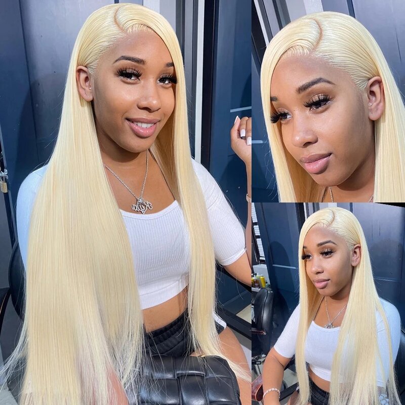 30 40 Inch 613 Hd Lace Frontal Wig 13x6 13x4 Blonde Lace Front Wig Human Hair Brazilian Glueless Wigs Pre Plucked With Baby Hair