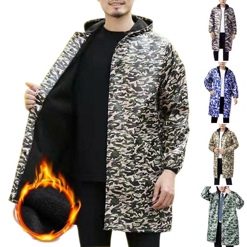 Single-breasted  Waterproof Smooth Surface Apron Coat Windproof Apron Coat Waterproof   for Cooking