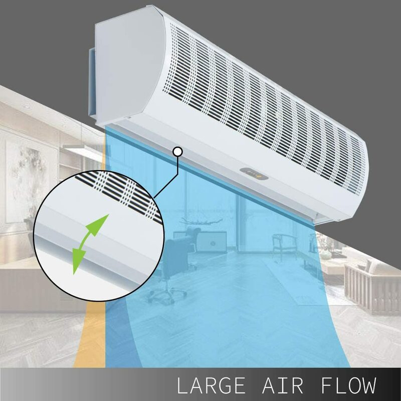 Harga pabrik grosir OEM aliran tirai udara pintu tirai udara produsen