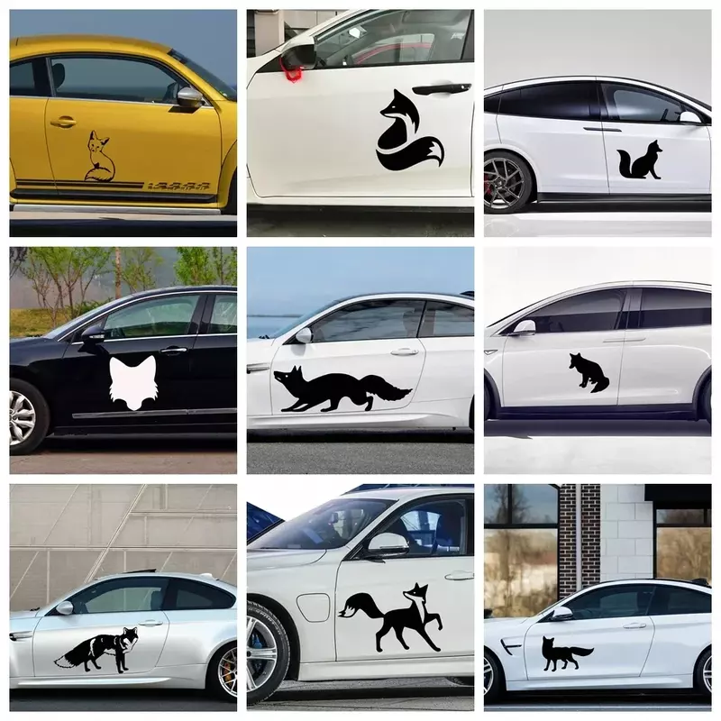 Variedade de Fox Patterns Adesivo De Carro, Caminhão Corpo Side Door Decal, Gráfico Universal