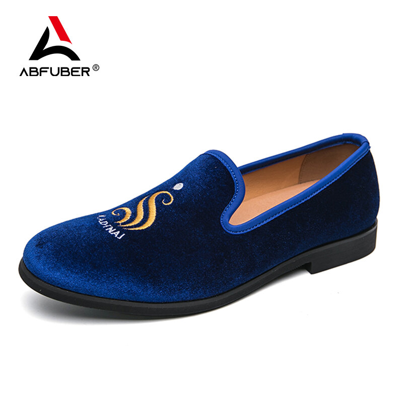 Fashion Slip On Loafers Men Shoes Designer Comforty Soft Casual Shoes Men Leather Suede Party Banquet Business Shoes Man Flats