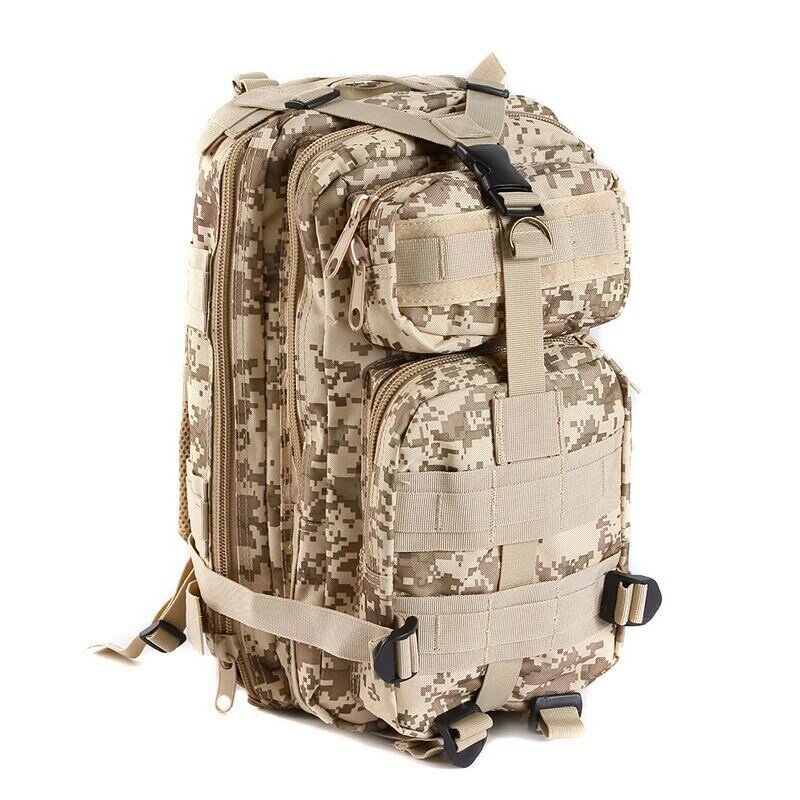 Nylon Backpack Camouflage Backpack Outdoor Hiking Camping Backpack Camping Hiking Climbing Backpack