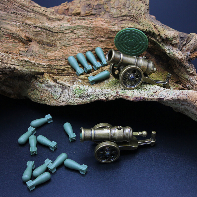 1 шт., миниатюрная военная модель игрушки, итальянская артиллерия, Снятие напряжения, игрушка, креативный подарок для детей, игрушки для стрельбы