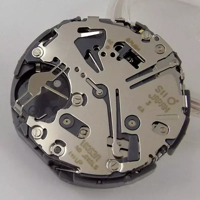 Aksesori jam tangan gerakan kuarsa multifungsi gerakan asli Jepang VK63A enam-pin