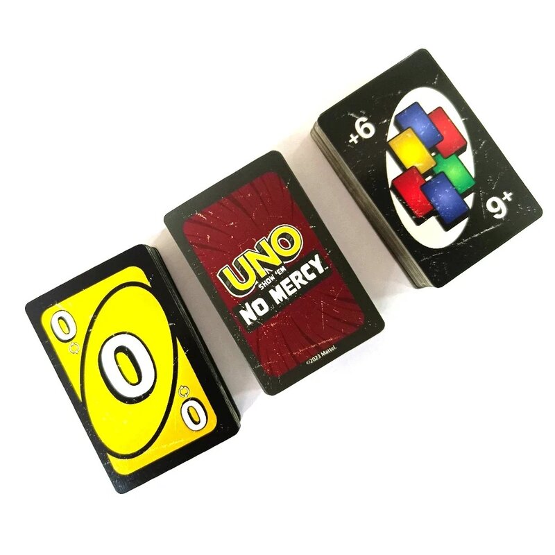 Uno No mercy permainan papan permainan UNO kartu meja pesta keluarga hiburan UNO permainan kartu mainan anak ulang tahun Natal