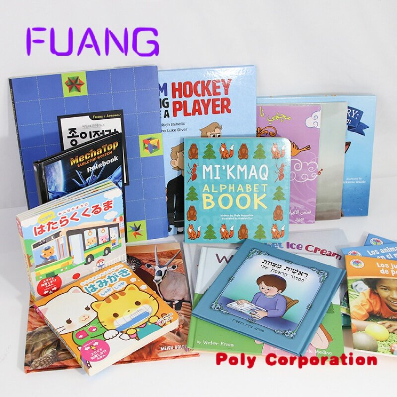 Custom  Customized printing book hardcover coloring  Board Book Printing for Children